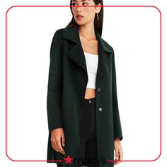 in stock Green Everyday Outerwear For Fall, Oversized Jacket, Ex Boyfriend, Dark Green, Duster Coat, Wool Blend, Pick Up, In Store, Buy Online