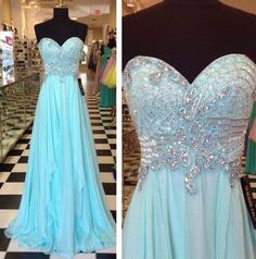 Tiffany Blue Prom Dress, Blue Long Prom Dresses, Evening Dress Beaded, Sparkle Prom Dress, Ruffle Prom Dress, Light Blue Prom Dress, Prom Dresses Formal, Prom Dresses 2016, Prom Dresses 2015