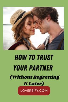 Learning to trust your partner is crucial for a healthy relationship. Discover strategies to build trust and foster a strong bond without any regrets. #RelationshipAdvice #TrustBuilding Trust Your Partner, Relationship Boundaries, Happy Married Life, Ending A Relationship