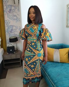 Ankara Long Gown, African Party Dresses, Ankara Long Gown Styles, African Fashion Designers, Gaun Fashion, African Fashion Modern