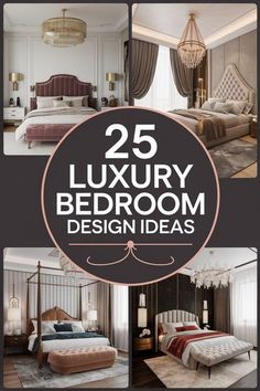 the 25 luxury bedroom design ideas