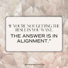 the answer is in alignment with an image of crystals