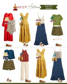 Deep Autumn Outfits For Summer, Deep Autumn Makeup, Mama Fashion, Capsule Wardrobe Women, 2024 Travel, Gap Outfits