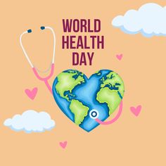 On this World Health Day, we celebrate the importance of good health and well-being for all. Let's commit to making positive changes in our lives, whether it's through exercise, healthy eating, or mental health care. By prioritizing our health, we can lead happier, more fulfilling lives. 💪🌱 #WorldHealthDay #HealthForAll #HealthyLiving Happy World Health Day, Children's Clinic, Team Fundraiser, World Health Day, Career Exploration, Teen Summer, Positive Body Image, Positive Changes, Health Day