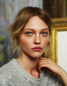 Sasha Pivovarova, Glow Skin, Fresh Face, Face Hair, 인물 사진, Pretty Makeup, Beautiful Makeup, Beauty Trends, Beauty Inspiration