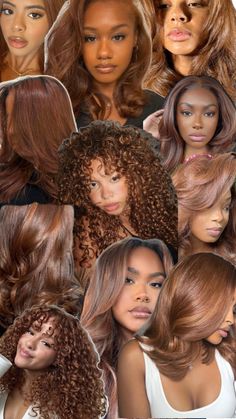 Fall hair colors, brown copper hair Fall Hair Colors Brown, Pelo Color Cobre, Brown Cinnamon Hair, Brown Copper Hair, Hair Colors Brown, Brown Cinnamon Hair Color, Cinnamon Hair Color, Cinnamon Hair Colors, Hair Color For Dark Skin