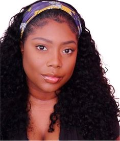 16-20 Inch Grab-N-Go Headband Wigs 100% Deep Curly Virgin Human Hair Wigs Headband Wig Hairstyles Curly, Curly Headband Wig, Wavy Headband Wig, Amazon Headband Wig, Headband Wig Long, Luxury Hair Extensions, Deep Curly, 100 Human Hair Wigs, Headband Wigs