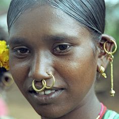 Dravidian People, Indian Videos, Face Jewellery, We Are The World, Jewelry Images, Human Face, South Asia, Vintage Portraits, Body Mods