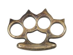 an old metal object with four holes in the shape of a cat's paw