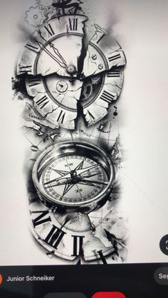 a black and white photo with clocks on it