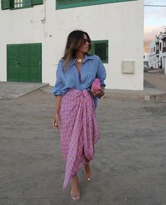 Spain Outfit Ideas, Thailand Outfit, Spain Outfit, Chic Summer Outfits, Looks Street Style, Versatile Outfits, Looks Chic, Curvy Outfits, Elegant Outfit