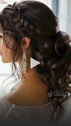 Hairstyles With Crown, Up Dos For Prom, Cute Simple Hairstyles, Up Dos