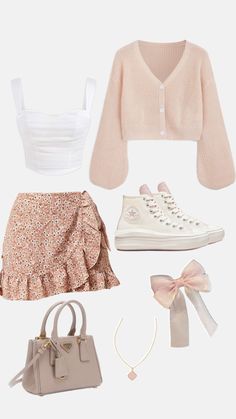 Pretty Summer Outfits Girly, Pastel Fall Outfits, Business Formal Outfits For Women Classy, Types Of Styles Aesthetic, Simple Feminine Outfits, Modest Girly Outfits, Cute Dress Outfits, Outfit Inspo Casual