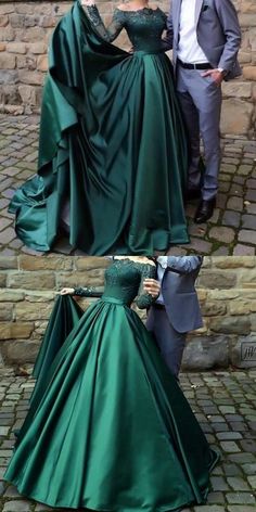 Dark Green Prom Dress, Dark Green Prom Dresses, Sukienki Maksi, Modest Evening Dress, Green Prom, Prom Dresses 2019, Chique Outfits, Green Prom Dress, Dresses Elegant