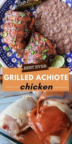 the best ever grilled achiote chicken recipe