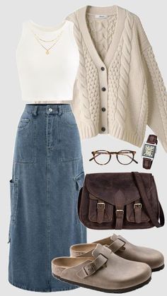 Fashion: #fashion, #style, #outfitinspiration, #beauty Hygge Challenge, Autumn Mute, Clog Outfits, Uni Fits, Summer/fall Outfits, Modest Girly Outfits, Modest Casual Outfits, Luxury Photography, Modesty Outfits