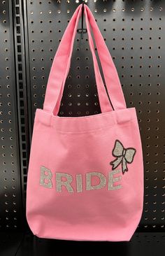 Ready to customize tote bags! Each comes plain, individually packed, and ready for any custom designs. Customizable Pink Bag For Shopping, Customizable Pink Shopping Bag, White Bag, Pink Bag, Tote Bags, Custom Design, Tote Bag, Pink, Design