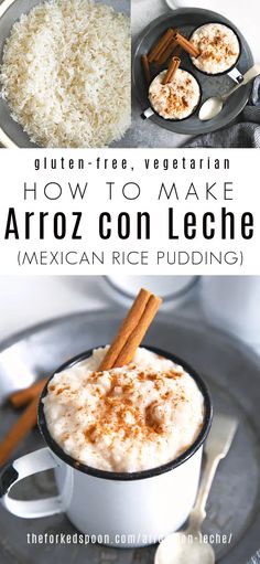 how to make arroz con leche mexican rice pudding