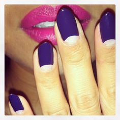 RGB Plum  www.RGBcosmetics.com/Plum Real Instagram Followers, Paws And Claws, Perfect Pink, Nail Shapes, Pink Lips, Diy Nails, Manicure