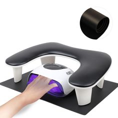 PRICES MAY VARY. U-Shape and 15 ° Inclined Design:The arm rest allowing client to lie down to sleep or spend some time on the phone on this nail arm rest pillow in a comfortable posture With Silicone Anti-Slip Pads:Our nail arm Bracket with 4 small silicone pads,Plus the extra complimentary table mat,preventing it from moving around while in use, giving you a pleasant manicure experience Easy to Assemble: Just match the 1-4 numbers and you're ready to go.Say goodbye to complicated installation s Nail Arm Rest, Nails Tech, Nail Table, Home Nail Salon, Nail Supplies, Arm Rest, Table Mat, Nail Supply, Us Nails