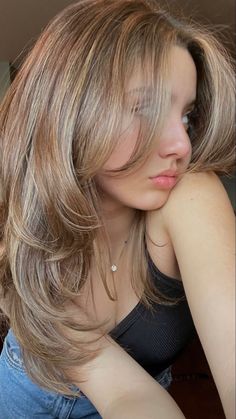 Cut My Hair, Hair Inspo Color, Layered Haircuts, Aesthetic Hair, Hairstyles Haircuts