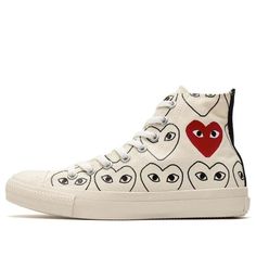 1CL703 Chuck Taylor Lugged, Converse Play, Converse Comme Des Garcons, Cdg Play, Converse Chuck 70, Comme Des Garcons Play, Naturalizer Shoes, Chuck 70, Converse Sneakers