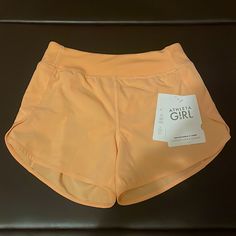 Girls Athleta Shorts Size Medium (8-10) Girls Brand New They Just Don’t Fit Athleta Outfit, Girls Run The World, Athleta Shorts, Girls Outfits, Just Don, Kids Bottoms, Color Orange, Girl Outfits, Size Medium