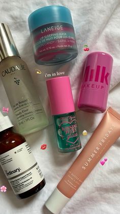 Makeup Skin Care Products, Aesthetic Sephora Products, Make Up And Skin Care Products, Makeup Skincare Aesthetic, Summer Products Aesthetic, Skincare From Sephora, Sephora Makeup Products, Summer Makeup Products, Makeup Products Sephora