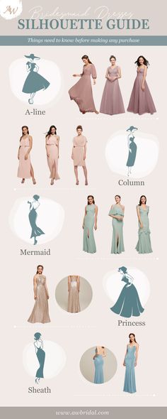 the ultimate guide to choosing wedding gowns for your body type - infographical