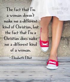 a woman's feet in red shoes with a quote from elizabeth elit on it