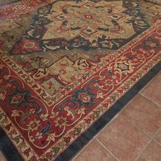 Modeled after traditional Turkish designs, the Othello Rug brings a rich, warm look to your space with its palette of red. Farm Meals, Tablecloth Curtains, English Manor Houses, English Manor, Turkish Design, Manor Houses, Rustic Cottage, House Things, Kitchen Plans