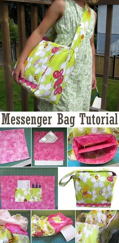 Messenger Bag Tutorial Messenger Bag Pattern Free, Crochet Messenger Bag Free Pattern, Cute Messenger Bag, Cute Messenger Bags, Messenger Bag Patterns, Diy Messenger Bag, College Class, First Day Of Kindergarten