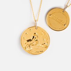 Vintage Inspired Zodiac Coin Necklace | Local Eclectic – local eclectic Zodiac Sign Coin Necklace Gift, Local Eclectic, Zodiac Signs Dates, Velvet Ring Box, Zodiac Jewelry, Lucky Day, Necklace Box, Black Jewelry, Coin Necklace