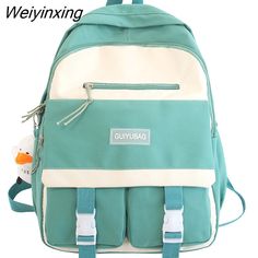 Weiyinxing Girl Waterproof College Backpack Travel School Bags Harajuku Kawaii Cool Backpacks Cute Female New Bag Lady Laptop Women – weiyinxing Ladies Backpack Fashion, Duck Doll, Ladies Backpack, Bag College, Women Backpack Fashion, Backpack Cute, Laptop Travel, Backpack Fashion, College Backpack