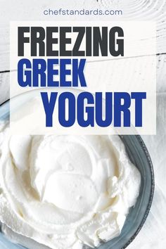 Read this article if you want to find out whether you can freeze Greek yogurt and what are the best ways to do that the right way. Freeze Greek Yogurt, Greek Yogurt Smoothie, Honey Mustard Recipes, Grain Free Bread, Amazing Food Hacks, Mustard Recipe