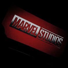 the logo for marvel studios on display