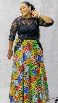 African Dresses For Plus Size Women Ankara, Modern African Print Dresses, Lace Dress Classy, African Attire Dresses, Ankara Long Gown Styles, African Fabric Dress