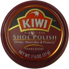 kiwi shoe polish, oxblod