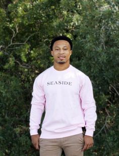 Seaside Sweatshirt, Old Ways, Dyed Sweatshirt, New Town, Crew Sweatshirts, Made In America, In America, Unisex Sweatshirt, Long Sleeve Tshirt Men