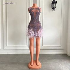 Oxford Dress – In The Manor of Beauty Glamorous Purple Dresses With Rhinestones, Elegant Embellished Purple Mini Dress, Elegant Purple Embellished Mini Dress, Bday Dresses, Oxford Dress, Crystal Rhinestone, Feathers, Oxford, Ships