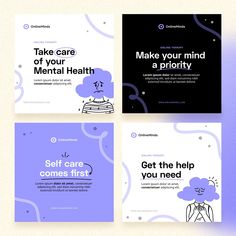 Download this Free Vector about Hand drawn mental health instagram post, and discover more than 15 Million Professional Graphic Resources on Freepik#Who_We_Are_Post_Design #Social_Media_Posts_For_Mental_Health #Medical_Social_Media_Post_Design #Medical_Instagram_Post Social Media Posts For Mental Health, Who We Are Post Design, Medical Instagram Feed, Medical Instagram Post, Mindfulness Design, Instagram Posts Design, Medical Instagram, Post Instagram Design, Medical Post