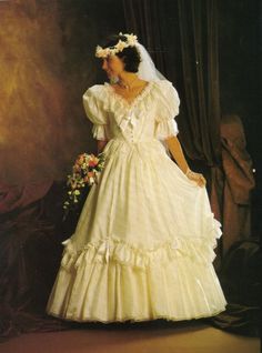 a painting of a woman in a wedding dress