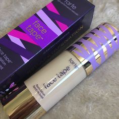 Tarte Face Tape Foundation In 15s Fair Light Sand Brand New In Box Full Size Cruelty Free Full Coverage Natural Matte Finish. Lightweight Feel Never Dry Or Cakey Vegan Waterproof & Sweatproof Hydrating. Provides Firmness & Suppleness All My Items Are Guaranteed Authentic Smoke Free Home New To Poshmark? Use Code Ccbuttercup To Save $10 Tarte Face Tape Foundation, Tarte Foundation, Foundation With Spf, Tarte Shape Tape, Foundation Primer, Shape Tape, Full Coverage Foundation, Foundation Shades, Tarte Makeup