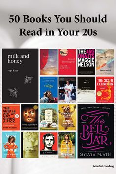 the cover of 50 books you should read in your 20s