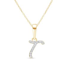 Cursive Diamond Initial Necklace - T Necklaces Estella Collection #product_description# 18557 14k Diamond Gemstone #tag4# #tag5# #tag6# #tag7# #tag8# #tag9# #tag10# 14k Yellow Gold Initial Pendant Diamond Necklace, 14k Gold Diamond Necklace With Initial Pendant, Classic Initial Pendant Necklace With Diamond Accents, Diamond Initial Pendant Necklace With Monogram, Initial Pendant Necklace With Diamond - Gift, Diamond Monogram Initial Necklace, Diamond Initial Monogram Necklace, Diamond Monogram Initial Pendant Necklace, Diamond Initial Necklace For Gift, Fine Jewelry Style