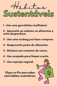 a poster with the words sustentivs written in spanish