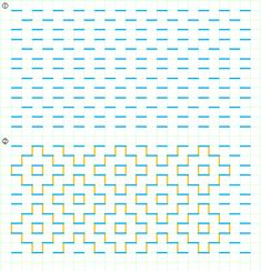 an image of lines that have been drawn on top of each other in different colors