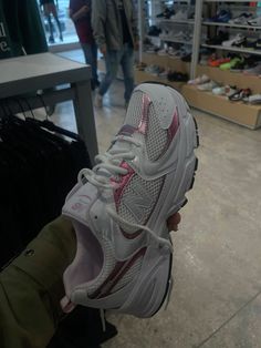 #newbalance #pink #new #pinknewbalance #white Nb 530, Denim Tears, Shoe Wishlist