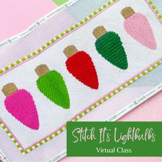 the stitch it's lightbulbs virtual class