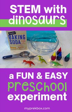 Literacy Preschool, Science Experiments Kids Preschool, Crafts To Do At Home, Math Preschool, Dinosaur Activities Preschool, Stem Activities Preschool, Toddler Math, Science For Toddlers, Preschool Play